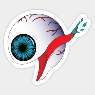 Crazy Eyeball Sticker